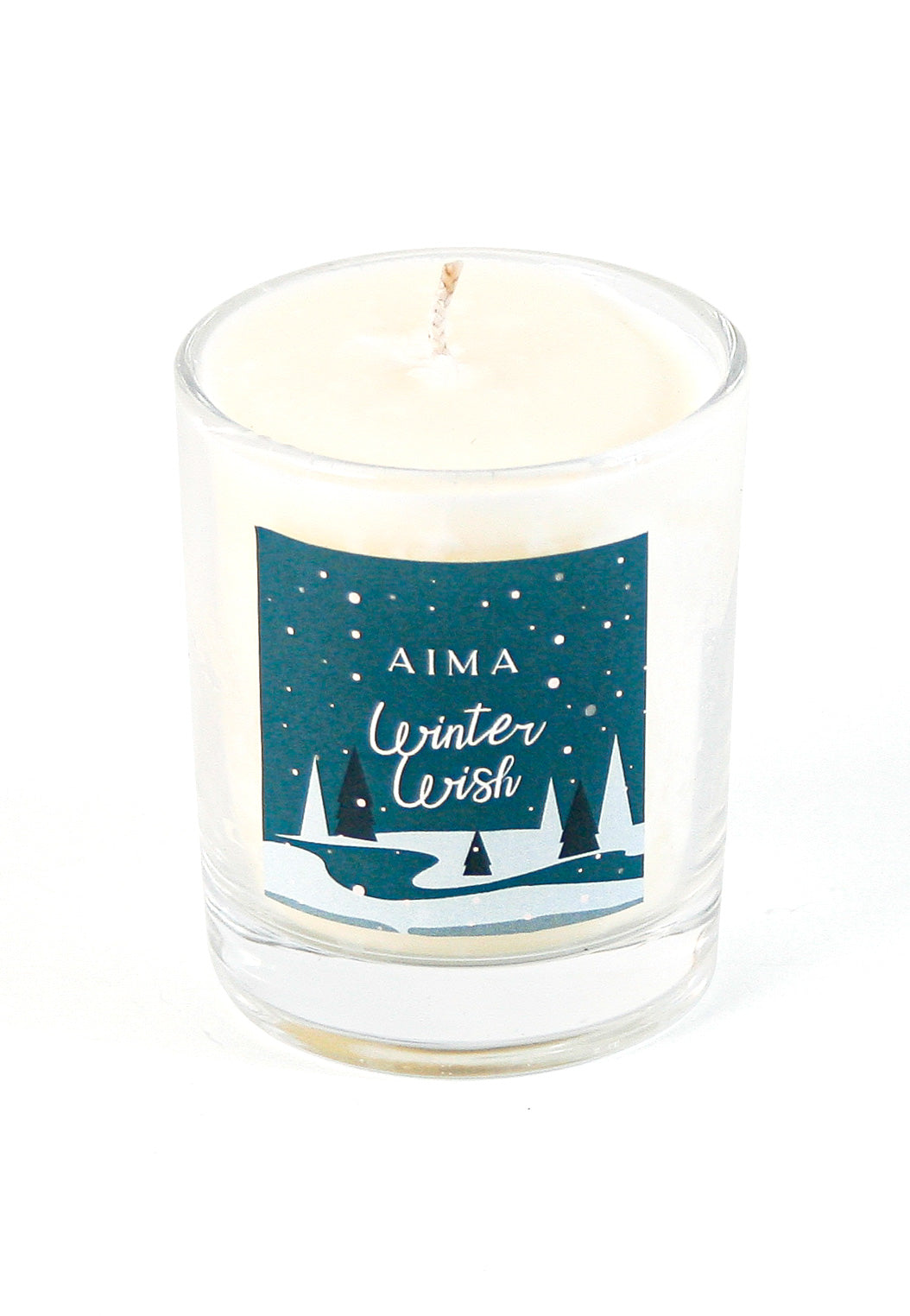 Winter Wish Votive Candle in Apple and Cinamon