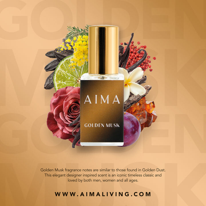 Golden Dust Inspired Golden Musk Perfume 15ml