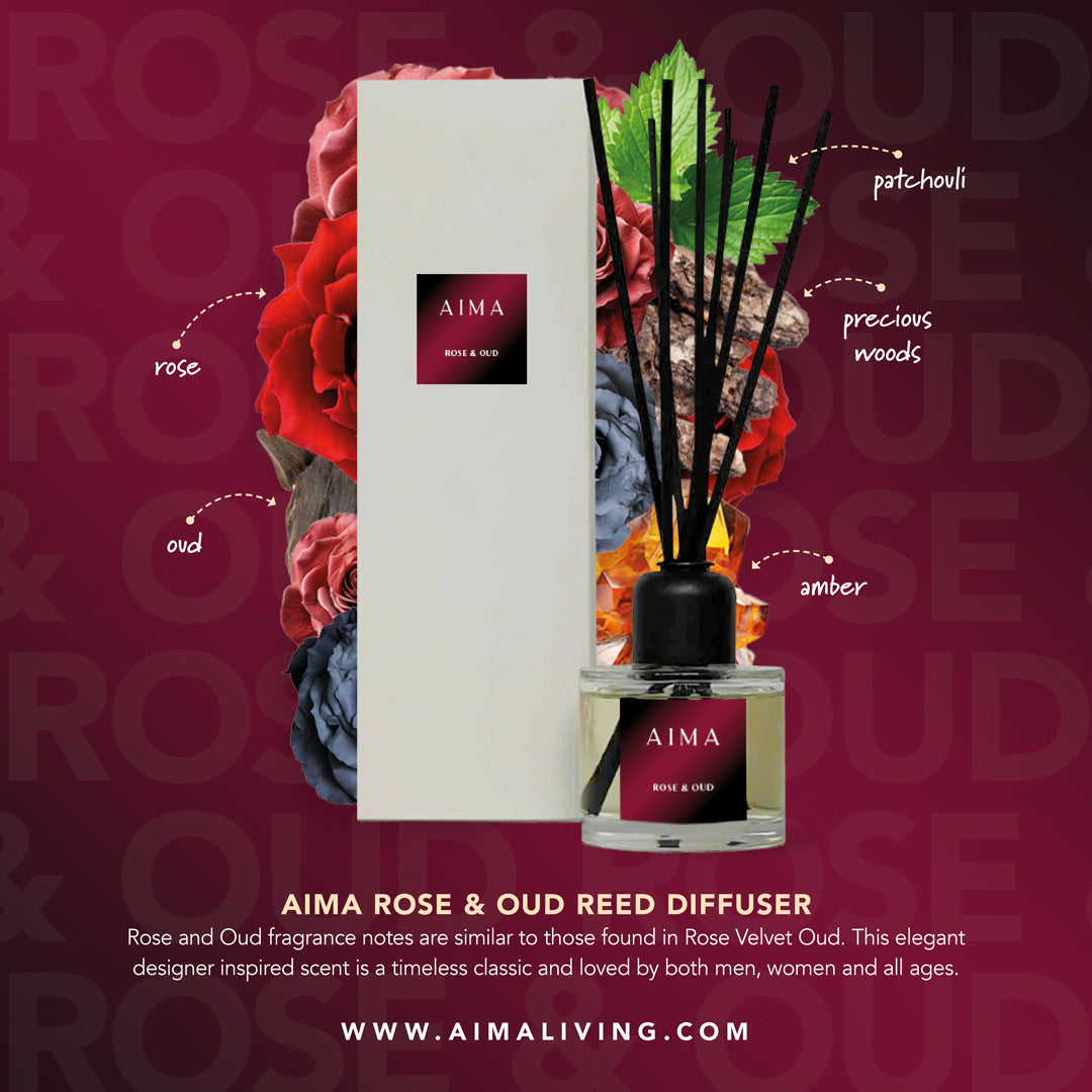 Rose and Oud Reed Diffuser