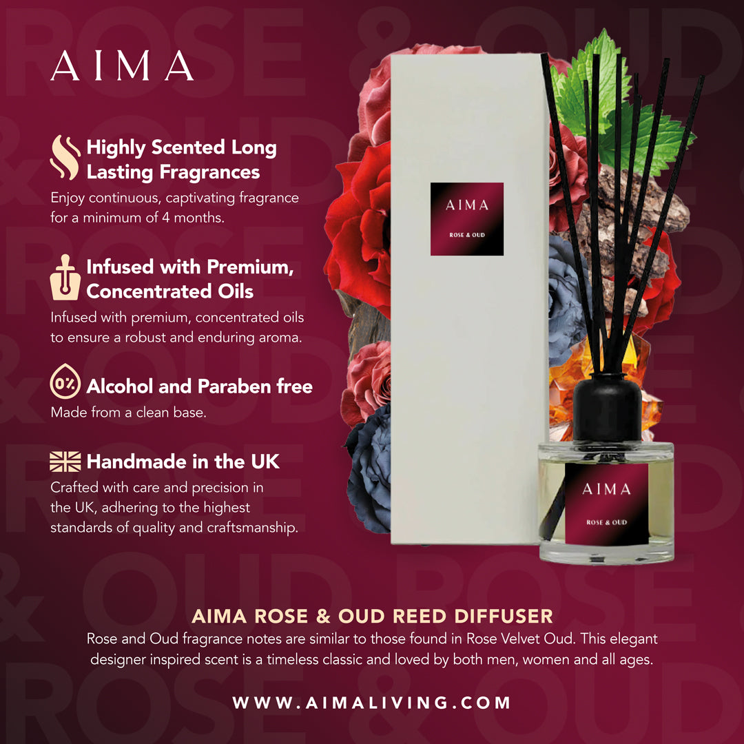 Rose and Oud Reed Diffuser