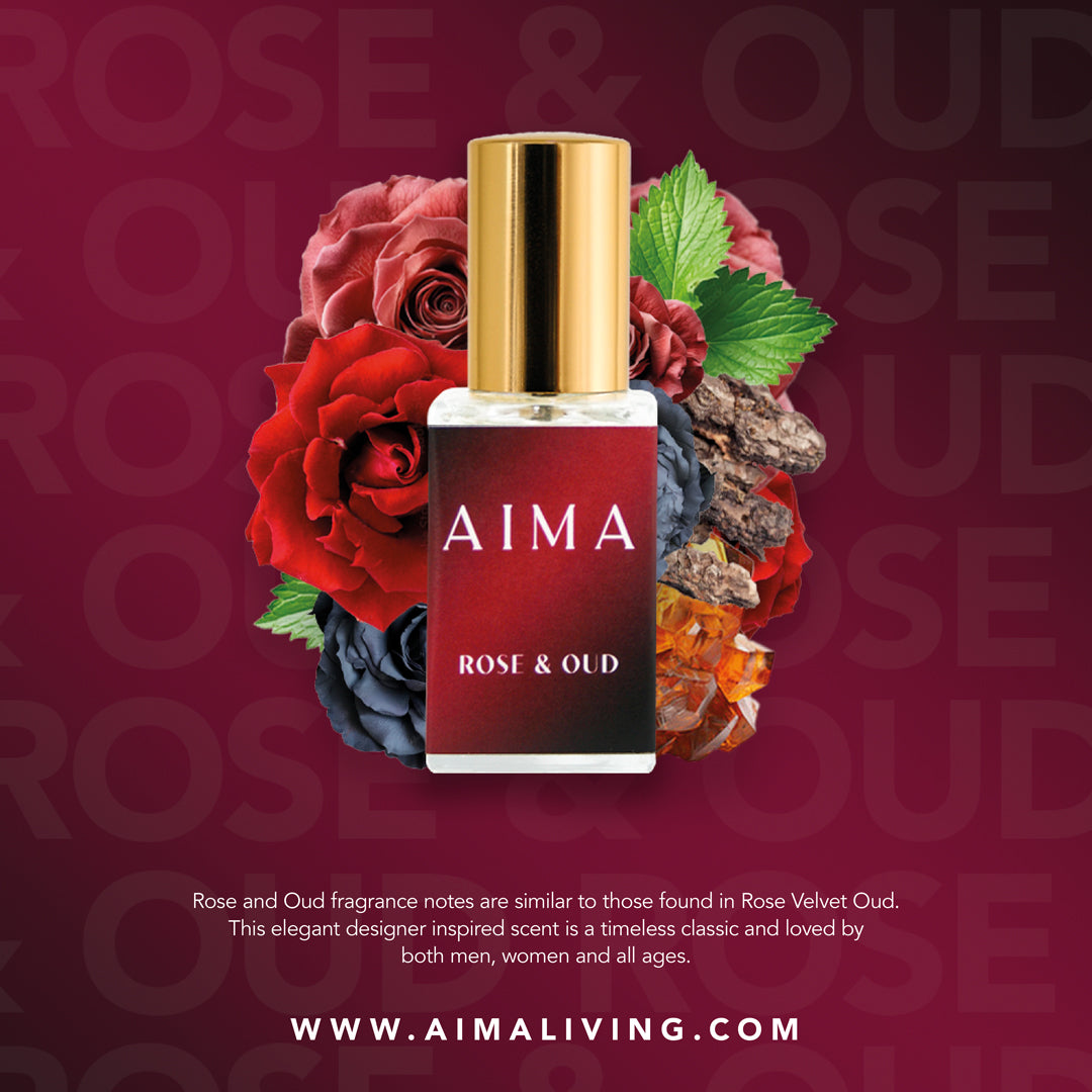 Rose and Oud Perfume 15ml