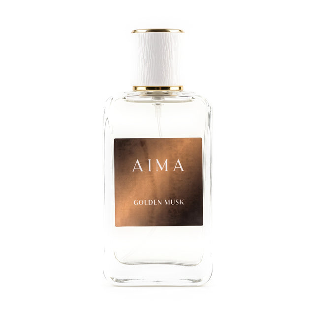 AIMA Golden Musk perfume 50ml bottle