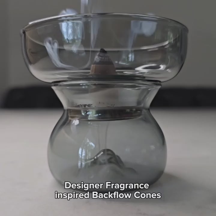 Backflow Mountain Glass Burner